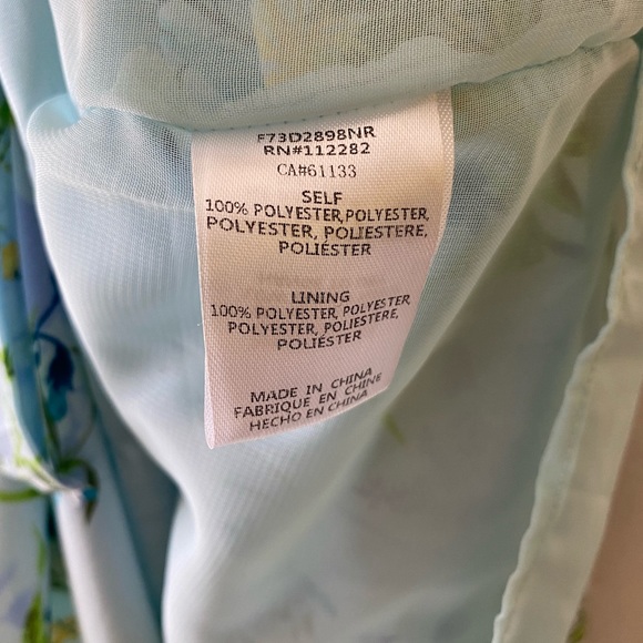 Adelyn Rae Floral Ruffle Back Midi Dress - Picture 13 of 13